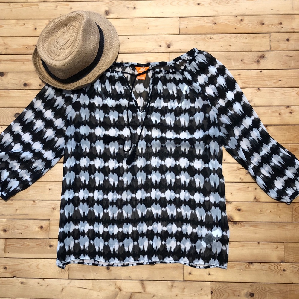 5/$20 Joe Fresh sheer blouse